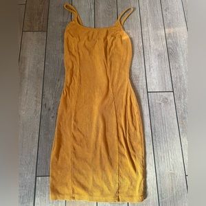 Cute mustard Summer dress - Never been worn